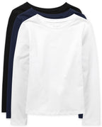 The Children's Place Girls Basic Long Sleeve Layering Tees
