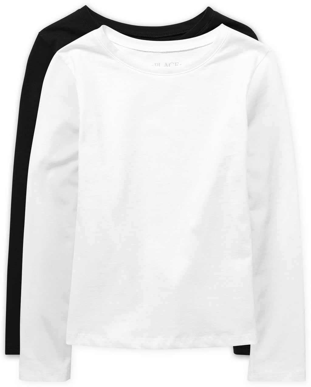 The Children's Place Girls Basic Long Sleeve Layering Tees
