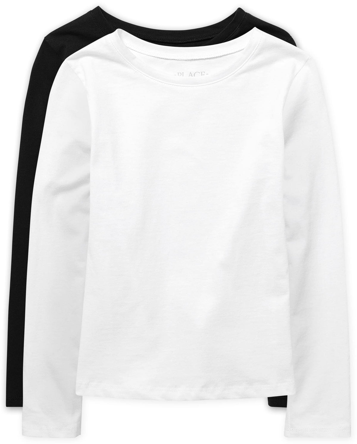 The Children's Place Girls Basic Long Sleeve Layering Tees