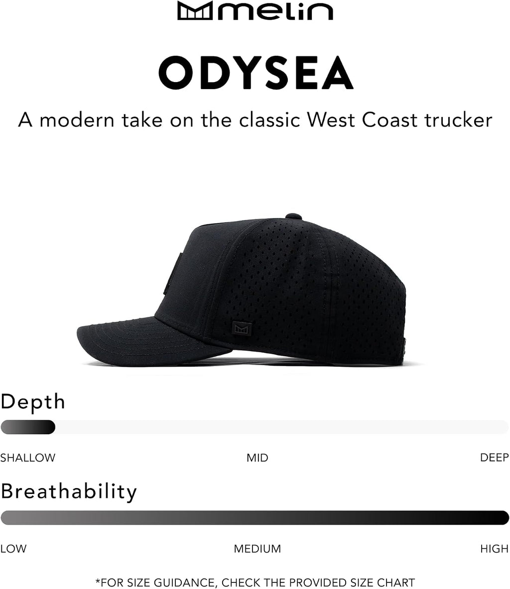 melin Odysea Rope Bulls Icon Hydro, Trucker and Rope Hat