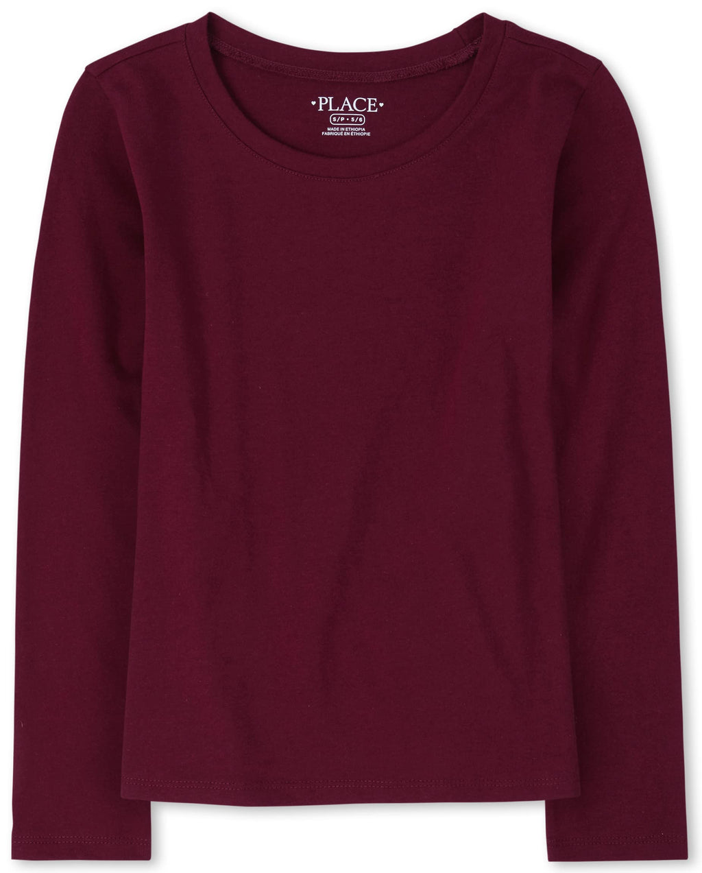 The Children's Place Girls Basic Long Sleeve Layering Tees
