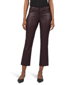 KUT from the Kloth Kelsey High-Rise Ankle Flare with Raw Hem