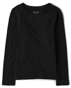 The Children's Place Girls Basic Long Sleeve Layering Tees