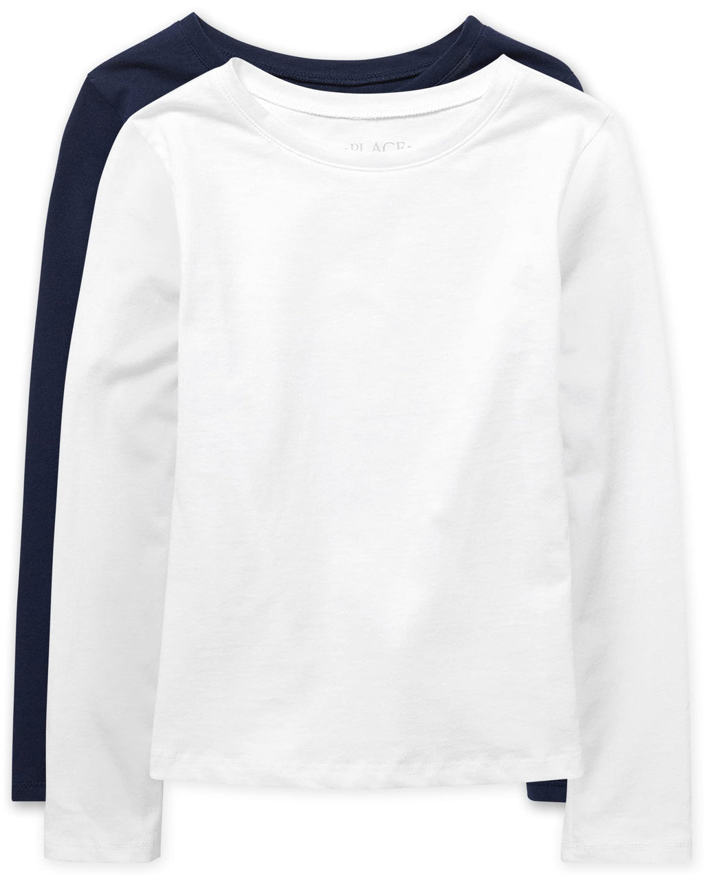 The Children's Place Girls Basic Long Sleeve Layering Tees