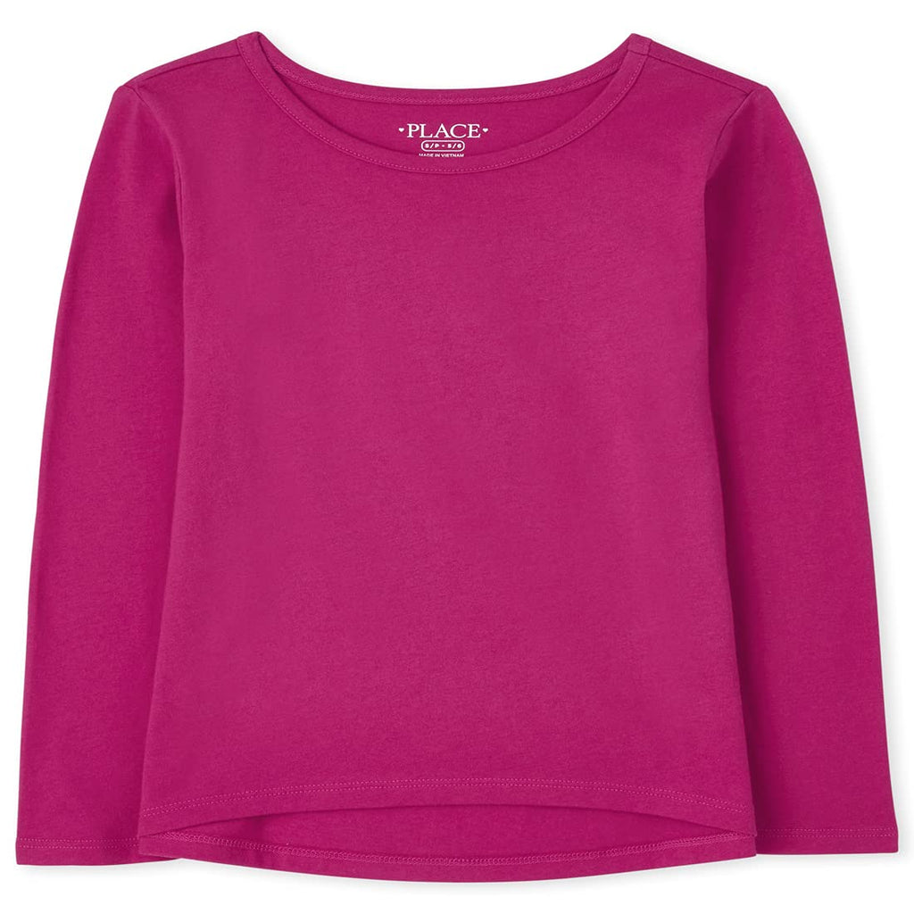 The Children's Place Girls Basic Long Sleeve Layering Tees