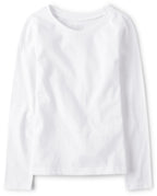 The Children's Place Girls Basic Long Sleeve Layering Tees