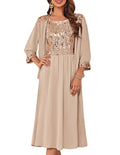 GRACE KARIN Formal Wedding Guest Dress Sequin Mother of The Bride Dresses
