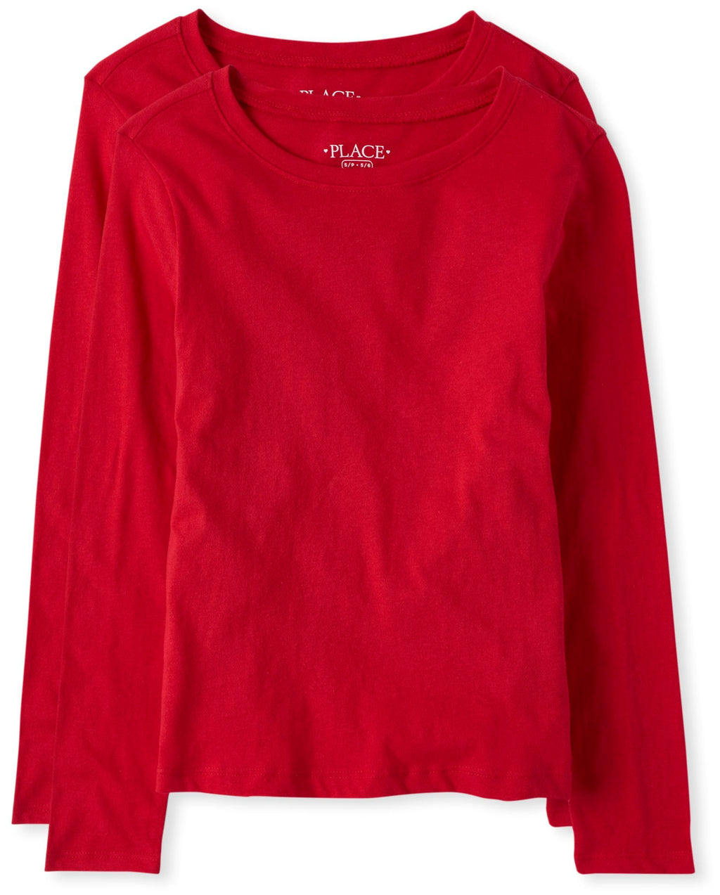 The Children's Place Girls Basic Long Sleeve Layering Tees