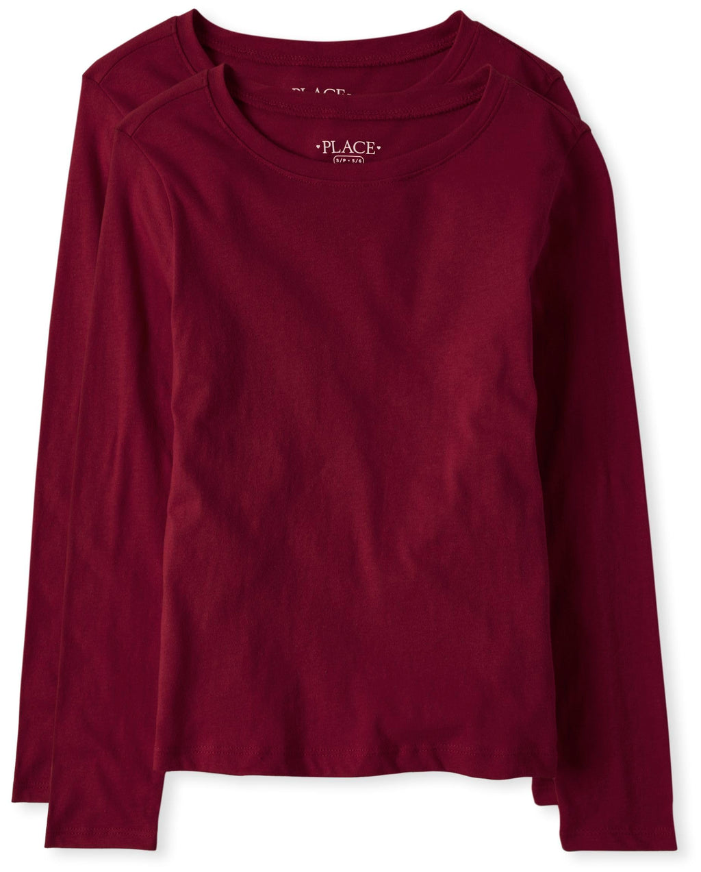 The Children's Place Girls Basic Long Sleeve Layering Tees