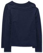 The Children's Place Girls Basic Long Sleeve Layering Tees