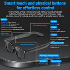 AI Smart Glasses with Camera, 4K Video, Real-Time Translation, AI Assistant