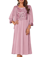 GRACE KARIN Formal Wedding Guest Dress Sequin Mother of The Bride Dresses