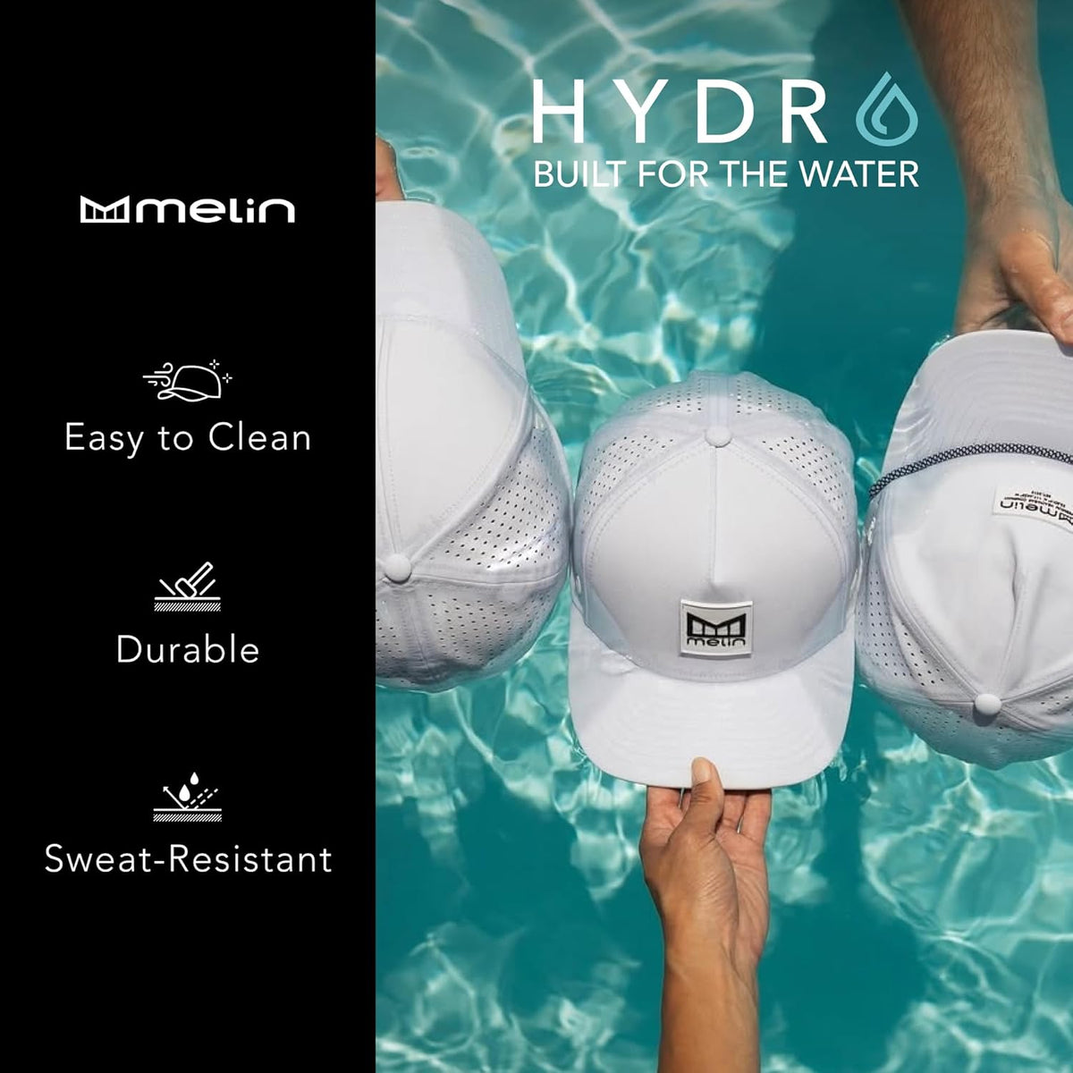 melin Odysea Rope Bulls Icon Hydro, Trucker and Rope Hat