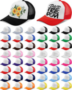 Didaey Sublimation Trucker Hat Bulk, Blank Mesh Baseball Caps