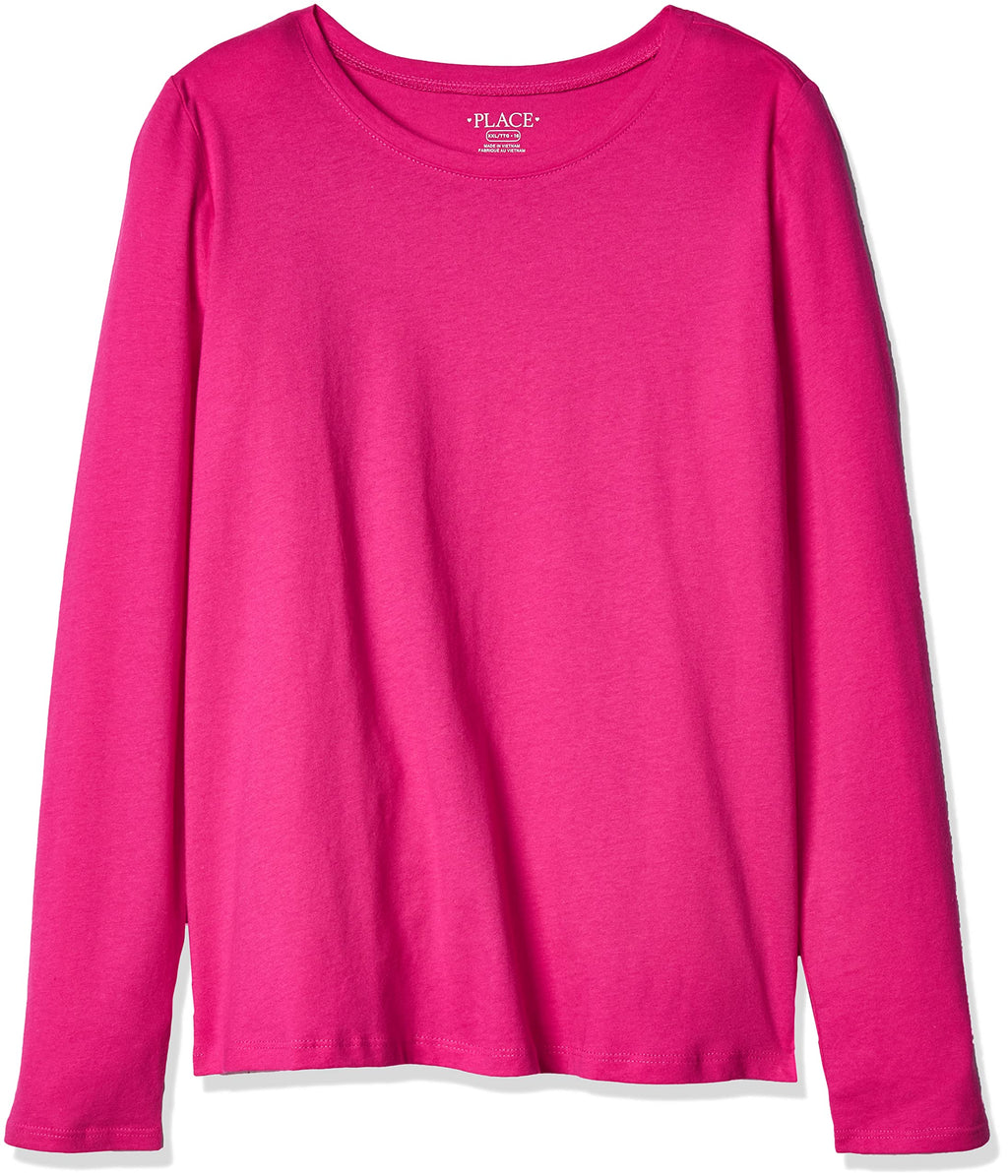 The Children's Place Girls Basic Long Sleeve Layering Tees