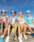 Didaey Sublimation Trucker Hat Bulk, Blank Mesh Baseball Caps