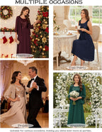 GRACE KARIN Formal Wedding Guest Dress Sequin Mother of The Bride Dresses