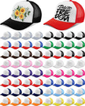 Didaey Sublimation Trucker Hat Bulk, Blank Mesh Baseball Caps