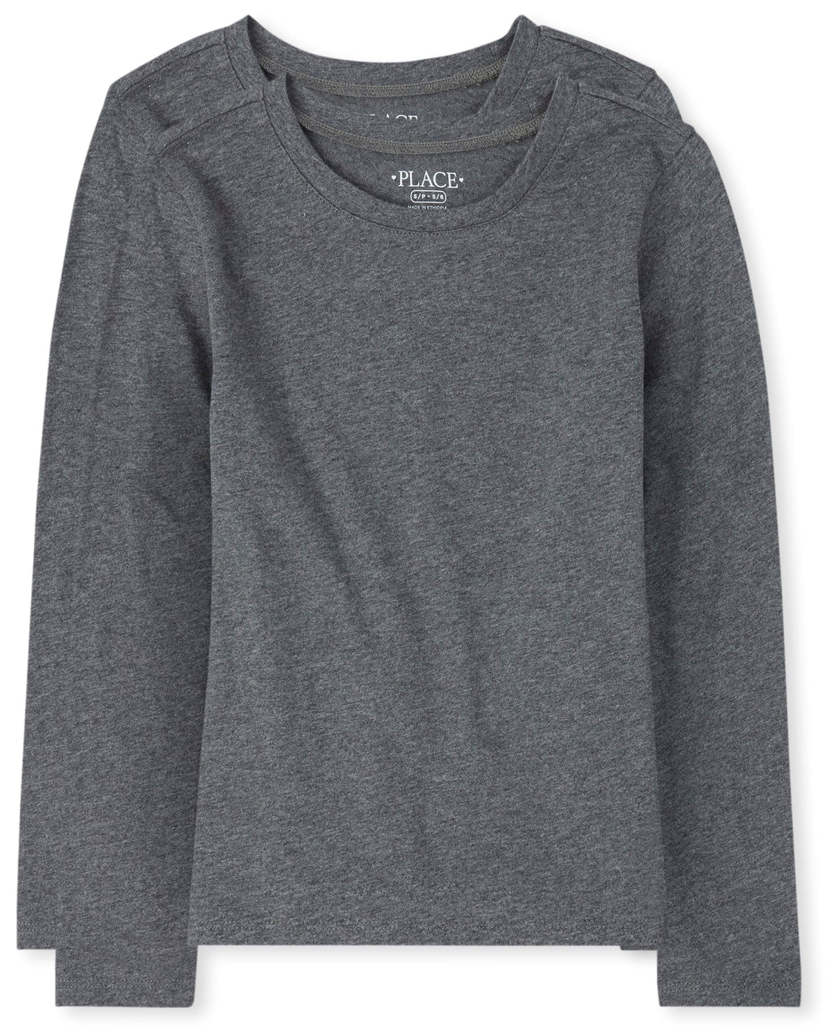 The Children's Place Girls Basic Long Sleeve Layering Tees