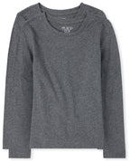 The Children's Place Girls Basic Long Sleeve Layering Tees